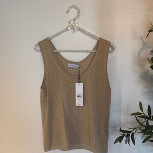 Calvin Klein Beige Tank Top